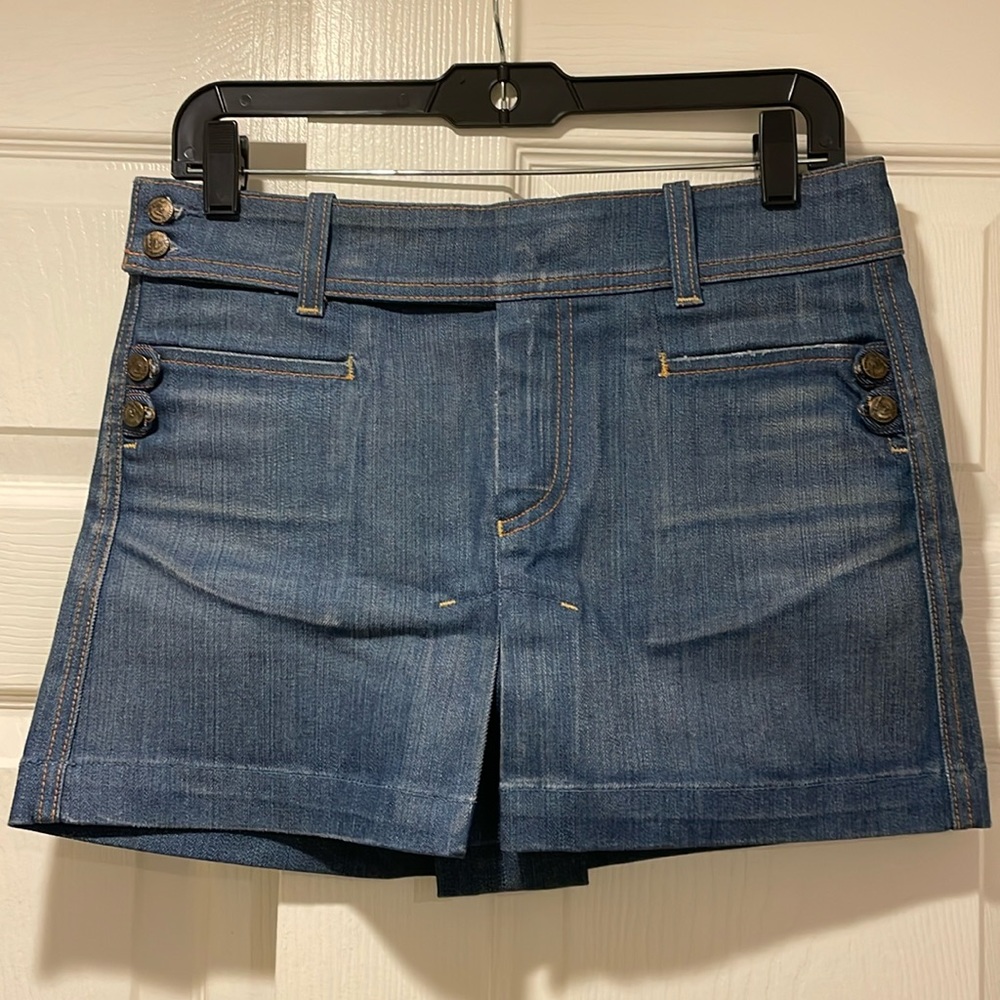 Vintage Citizens of Humanity Premium Denim Miniskirt 27